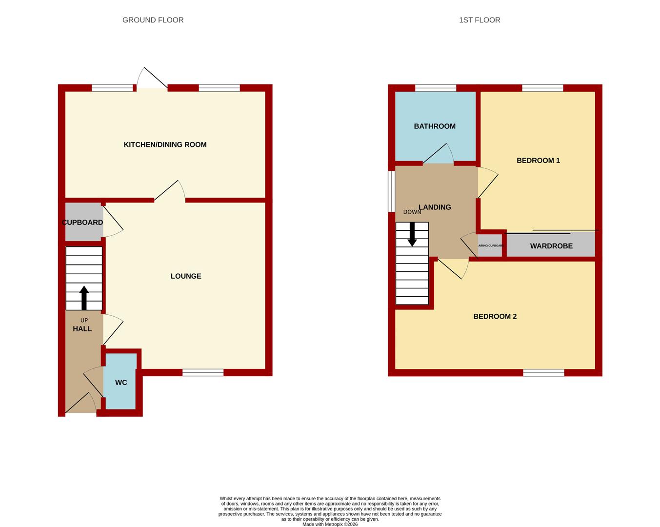 15, Boseley Way, Cinderford floorplan