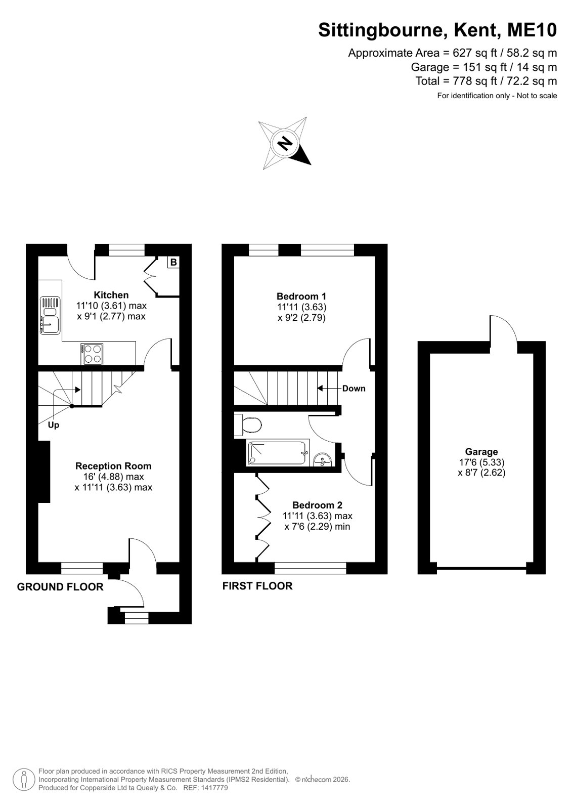 38, Foxgrove, Kent floorplan