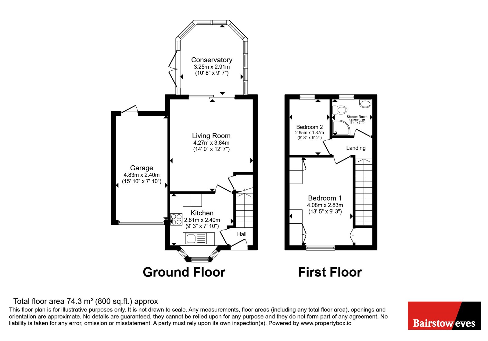 27, Covert Close, Nottinghamshire floorplan