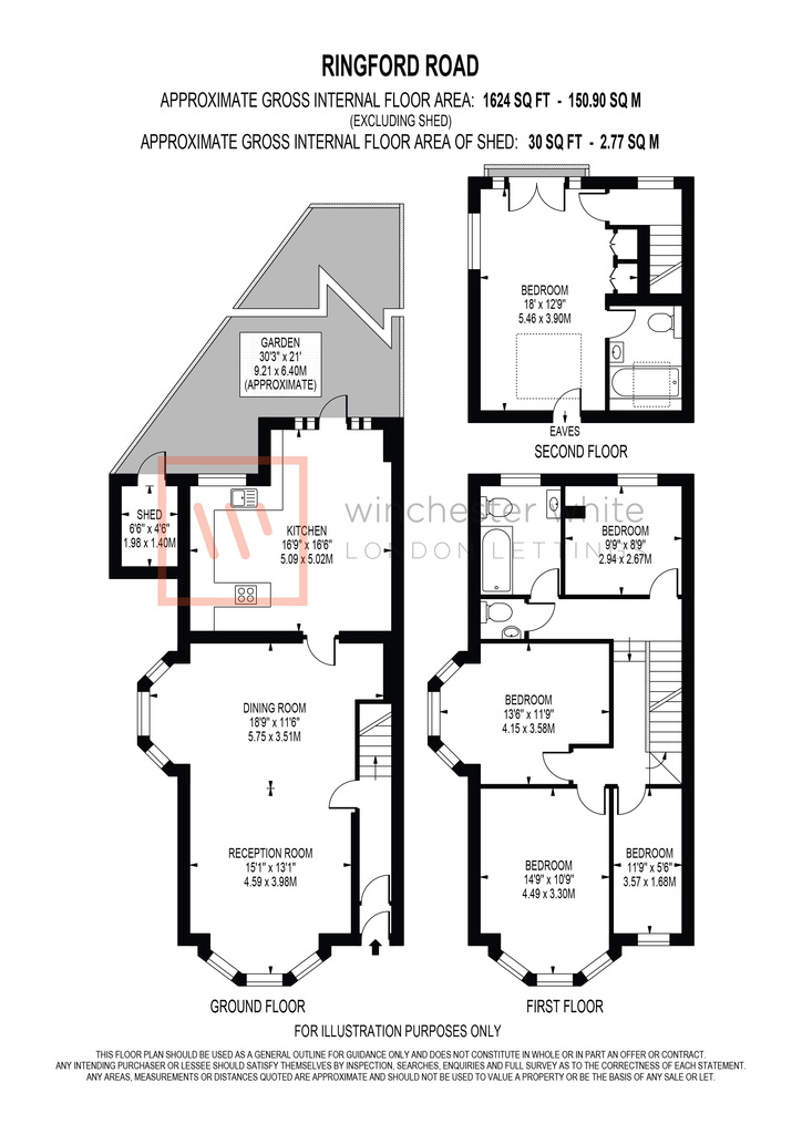Ringford Road, London floorplan