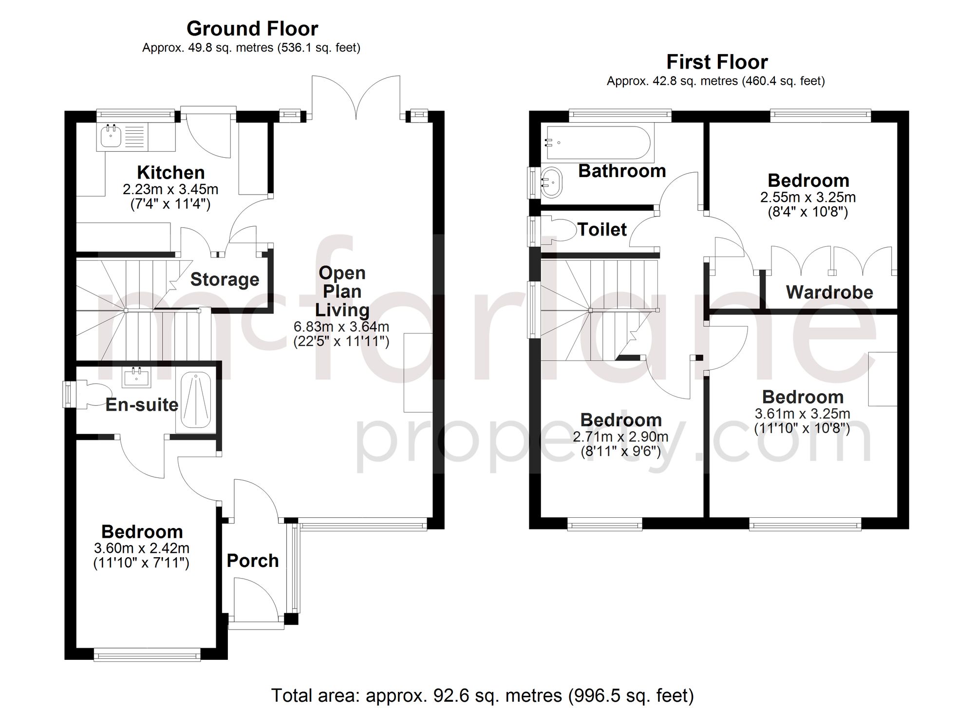 5 Compton Close, Swindon floorplan