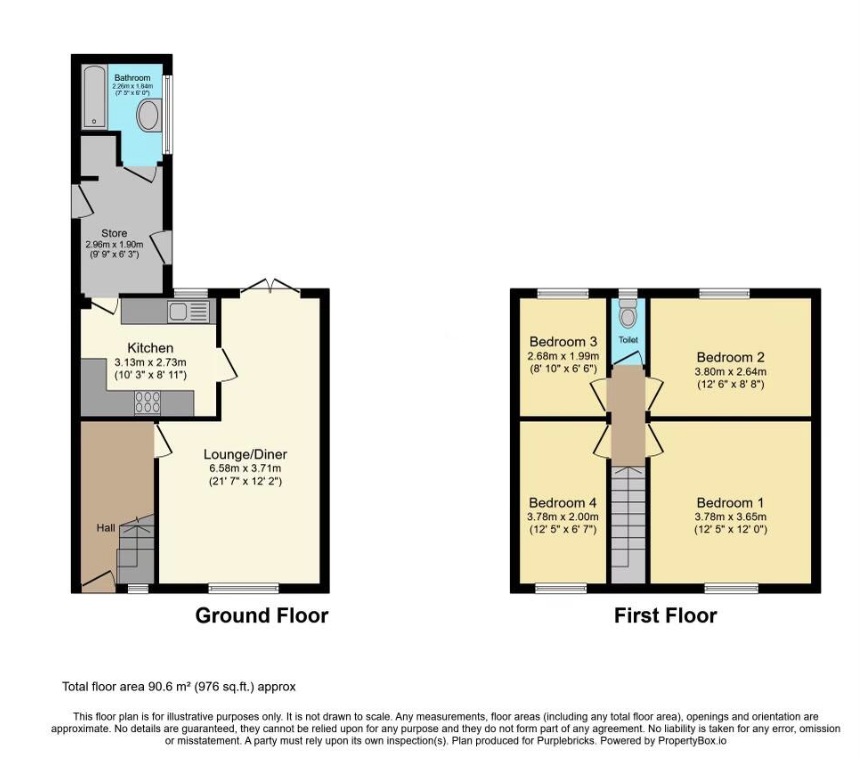 62, Coronation Drive, Cheshire floorplan