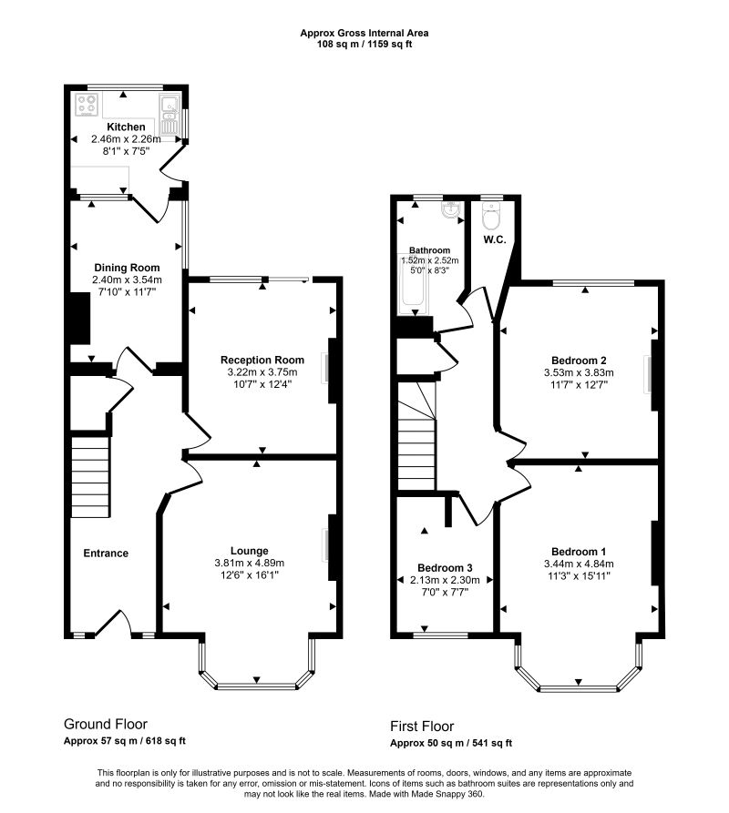78, Park Chase, Wembley floorplan