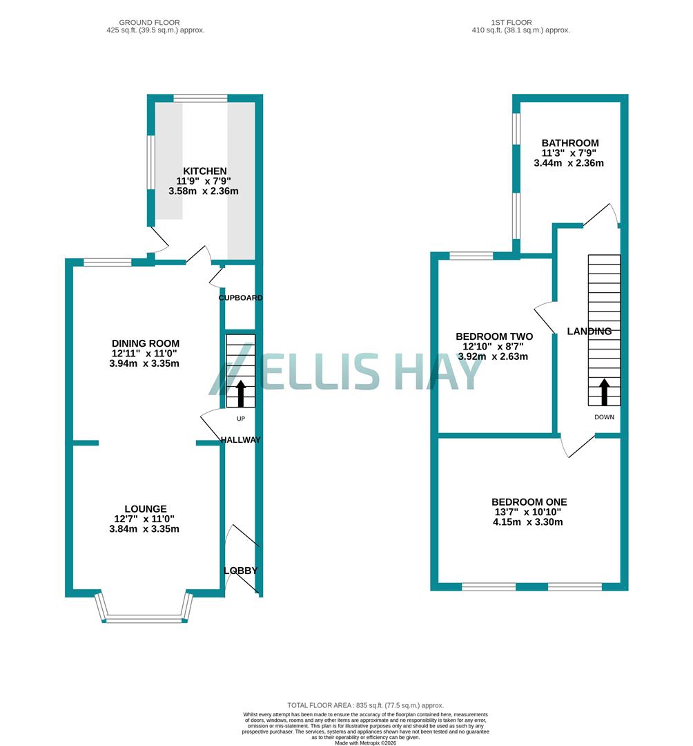 3, Garfield Road, Scarborough floorplan