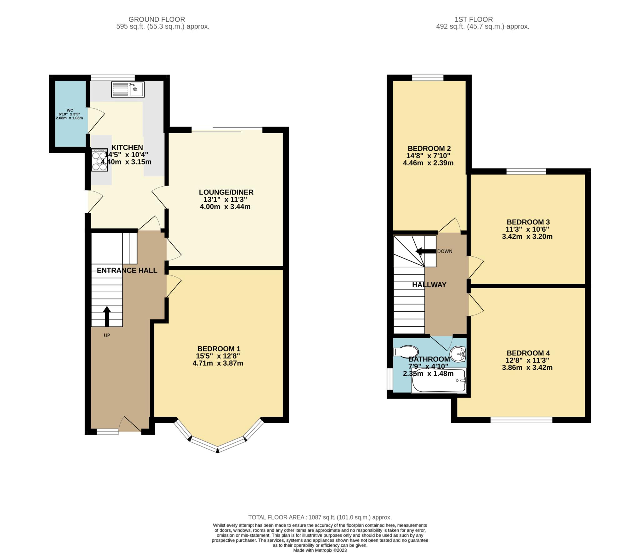 Allcroft Road, Reading floorplan