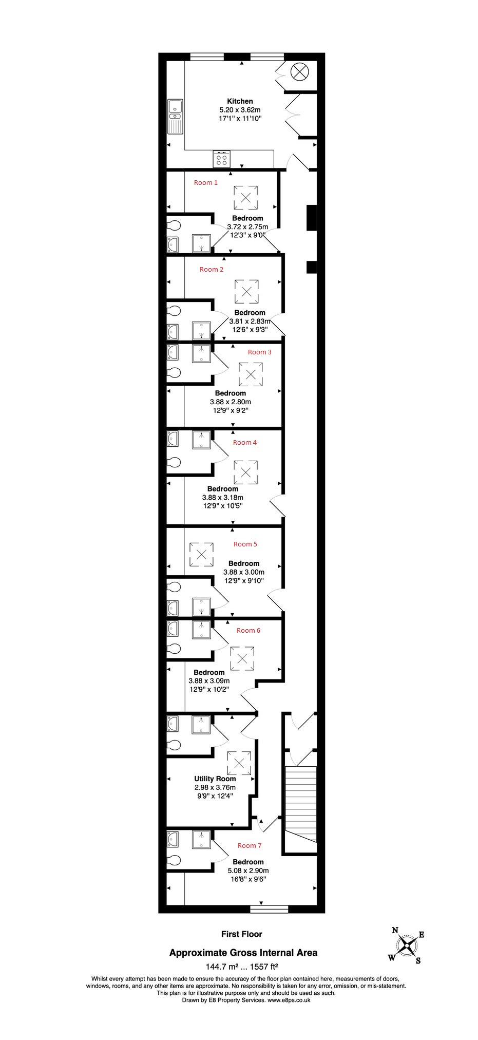 Cowley Road, Oxford floorplan