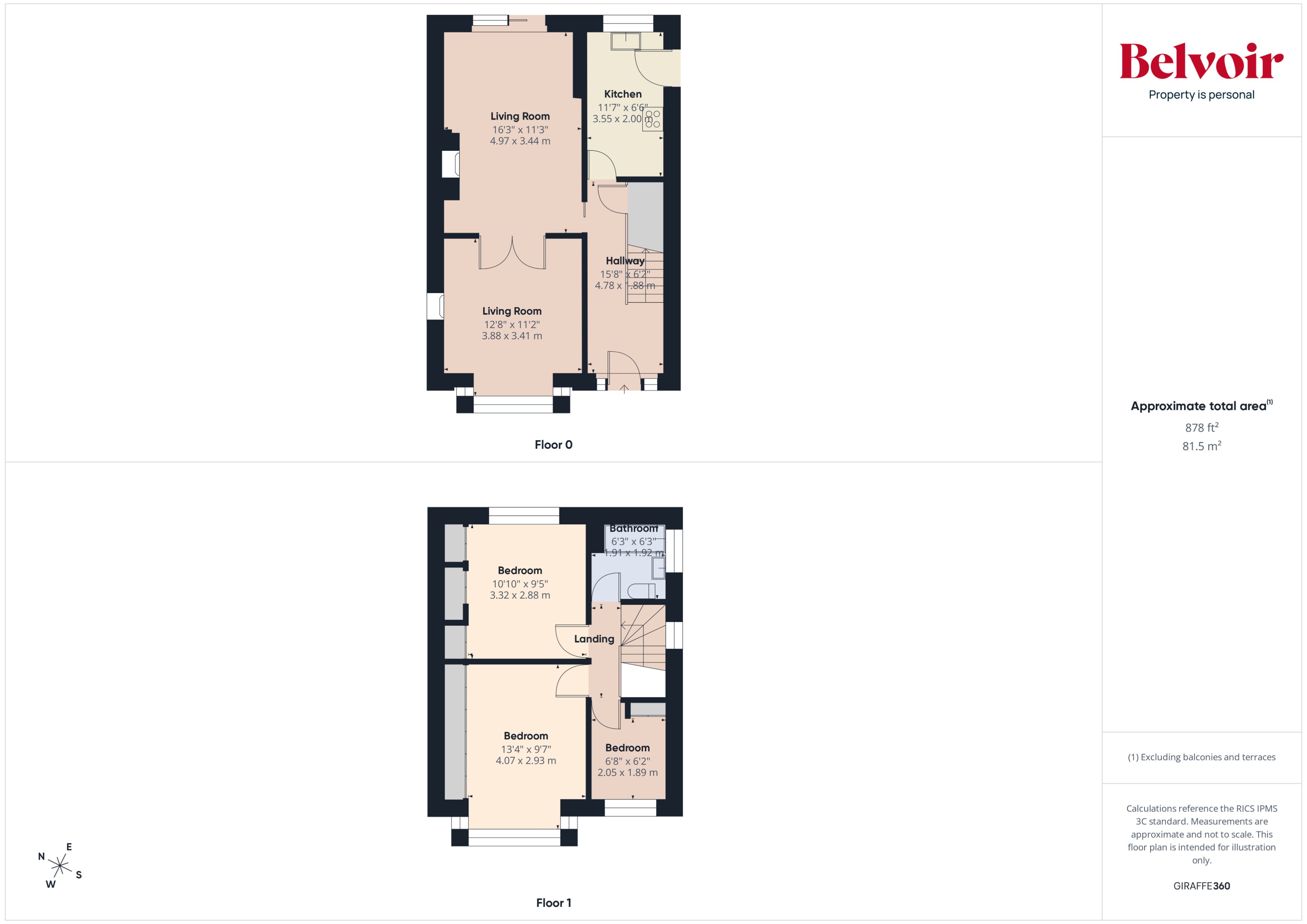 3, Easington Road, St Helens floorplan