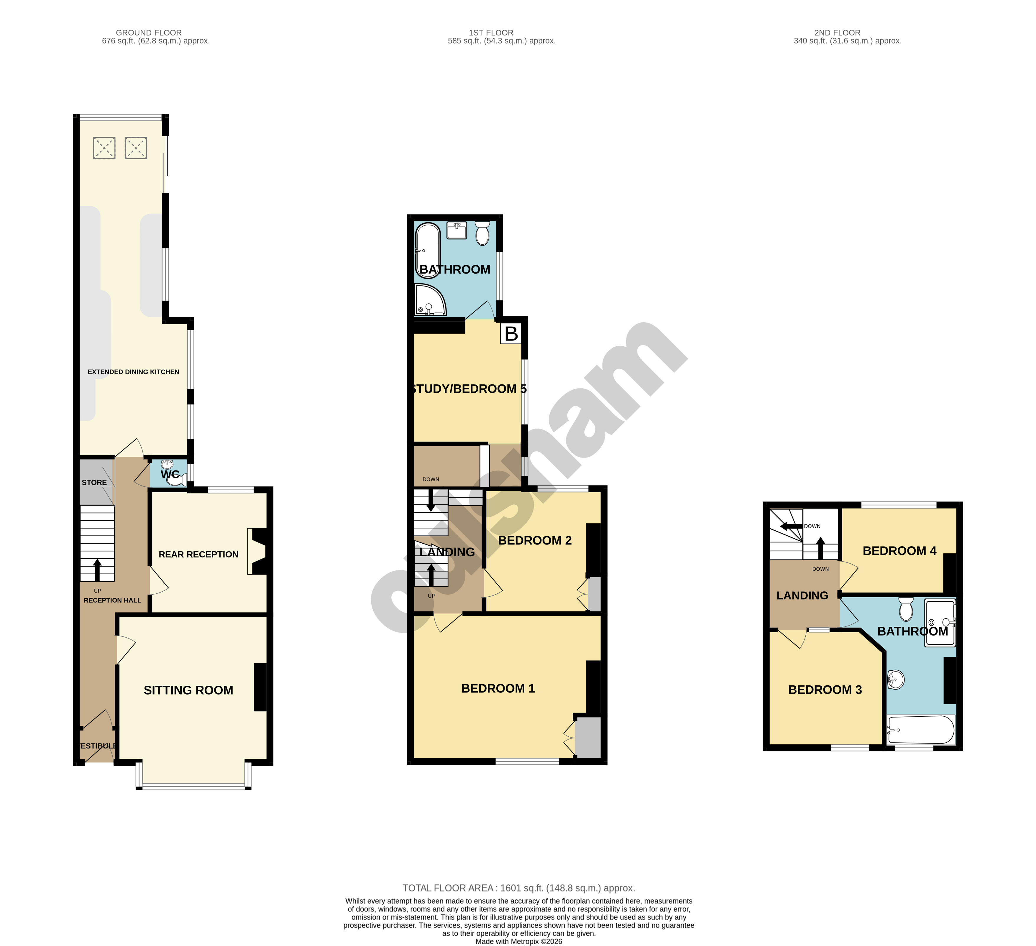 5, Cadbury Road, Birmingham floorplan