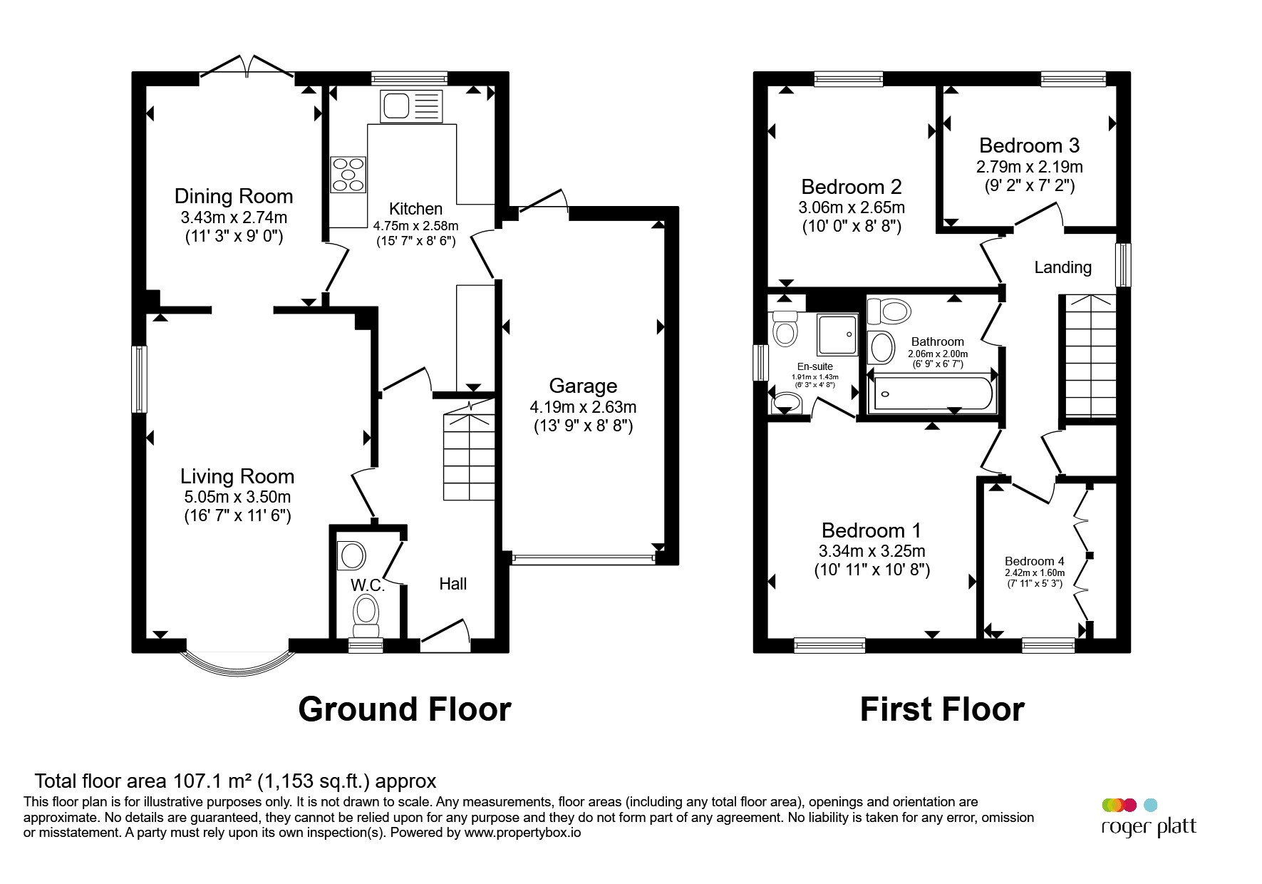 6, Adwell Drive, Reading floorplan
