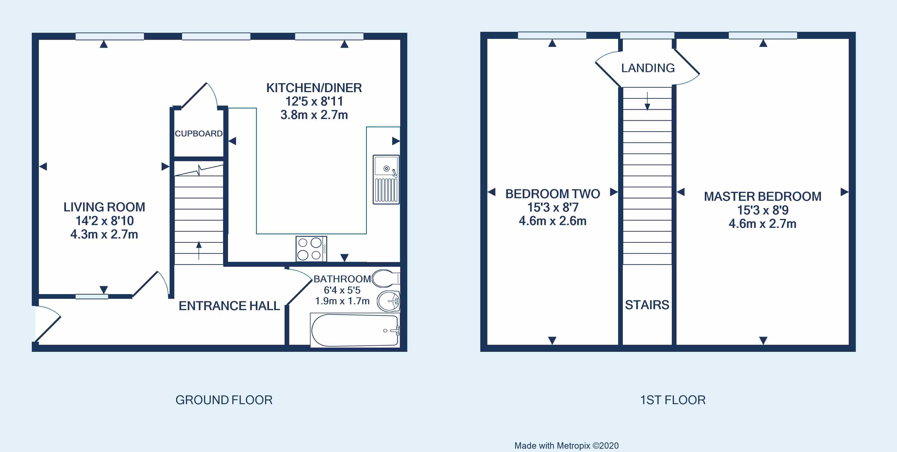 Victoria Street, Bristol floorplan