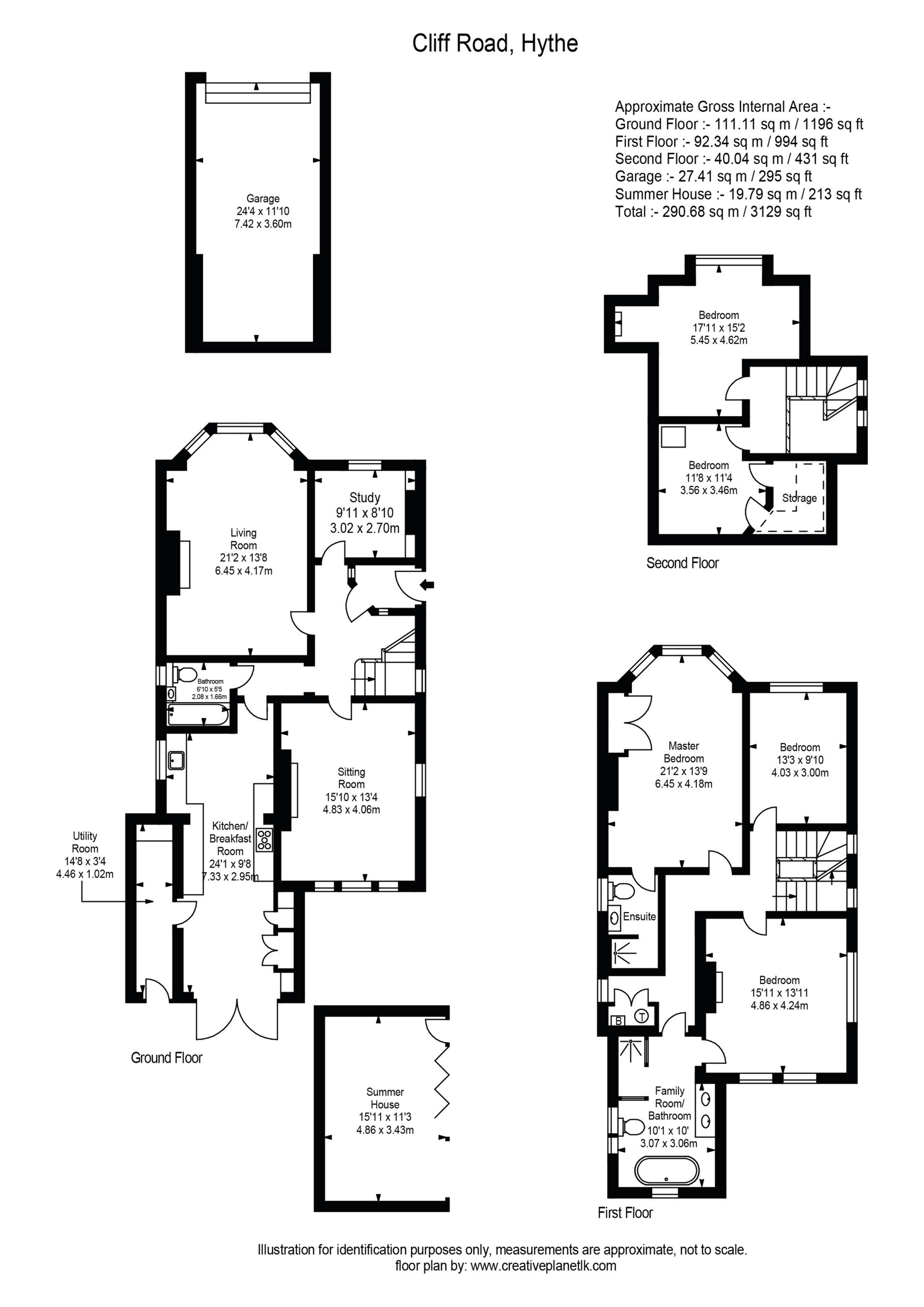 Charenton, Cliff Road, Hythe floorplan