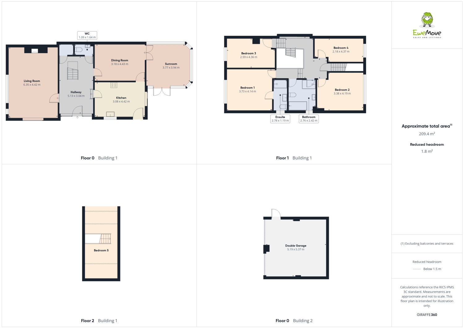 New Hey Road, Huddersfield floorplan