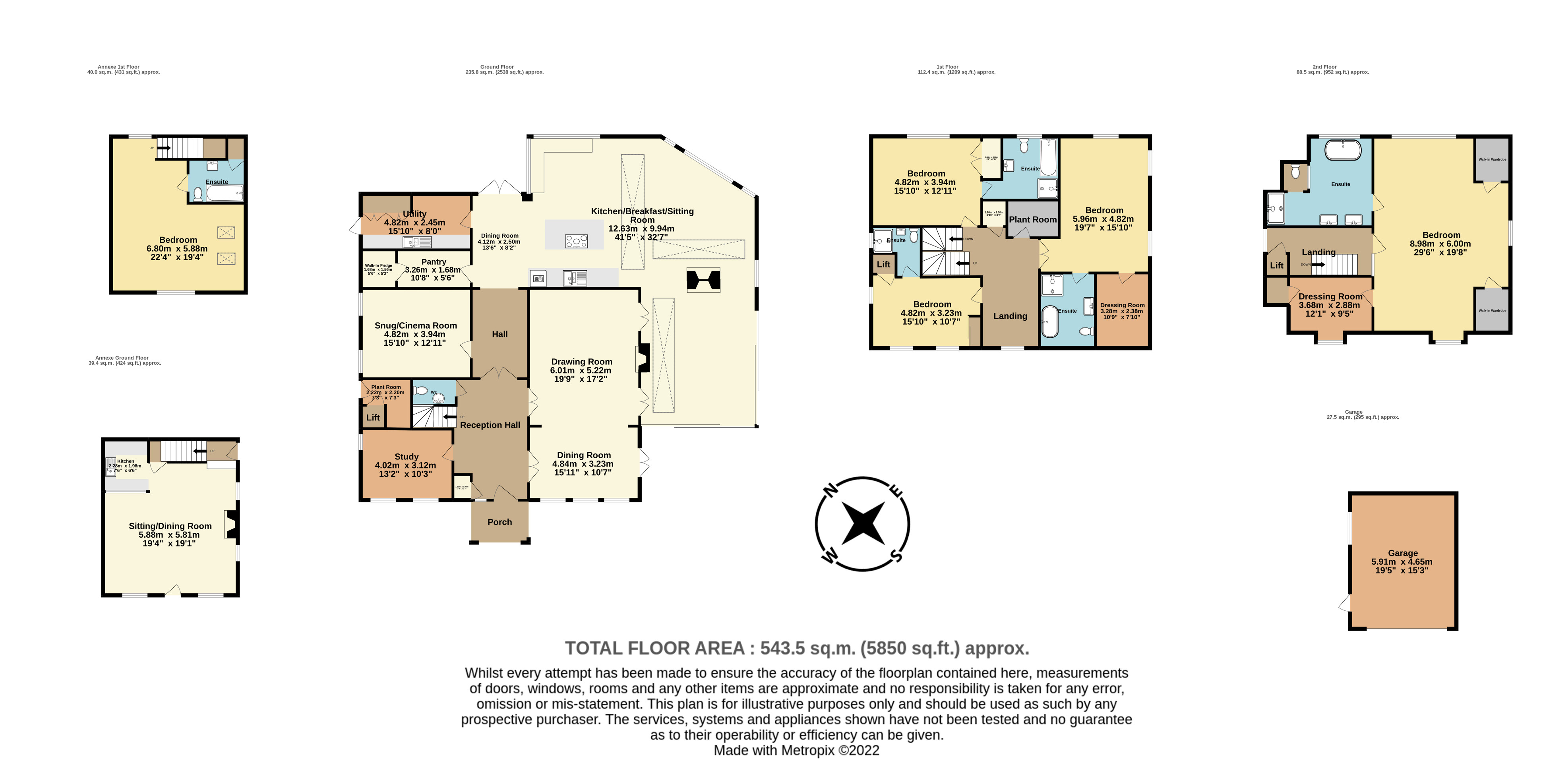 Streatham Rise, Exeter floorplan