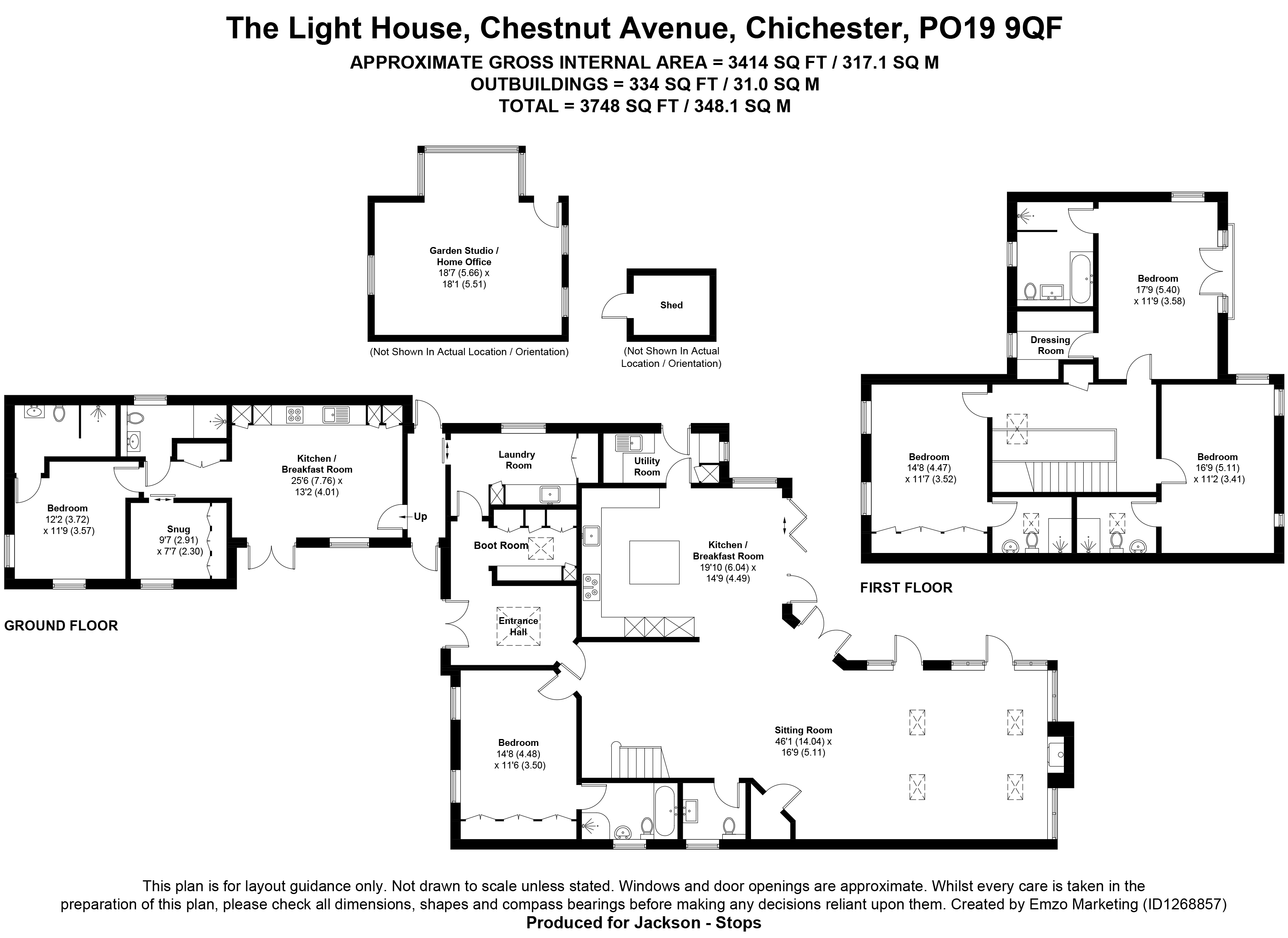 The Light House,, Chestnut Avenue, West Sussex floorplan