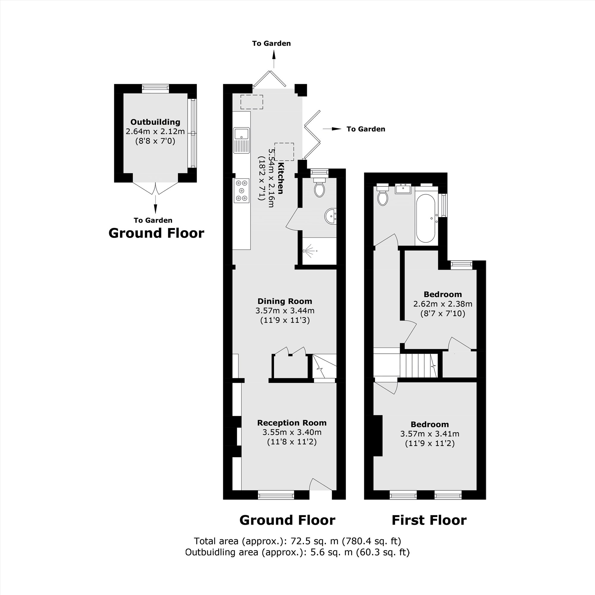 40, Mereway Road, Twickenham floorplan