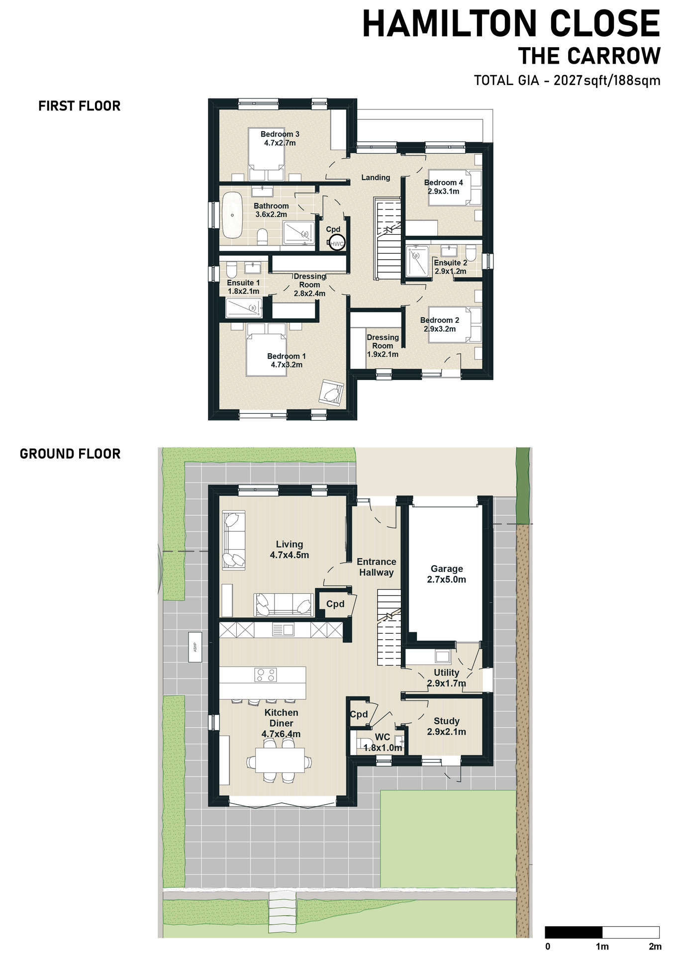 Plot 1, Kingswell House, Truro floorplan