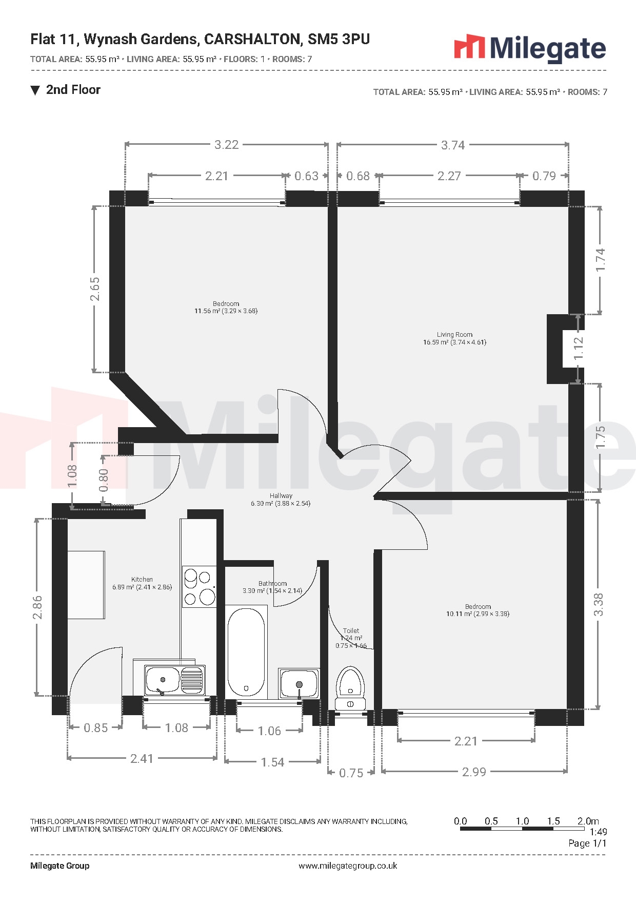 11, Wynash Gardens, Greater London floorplan