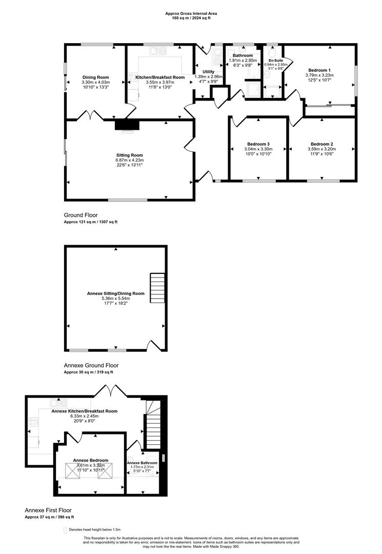 Meadowbank, New Road, Zeals floorplan