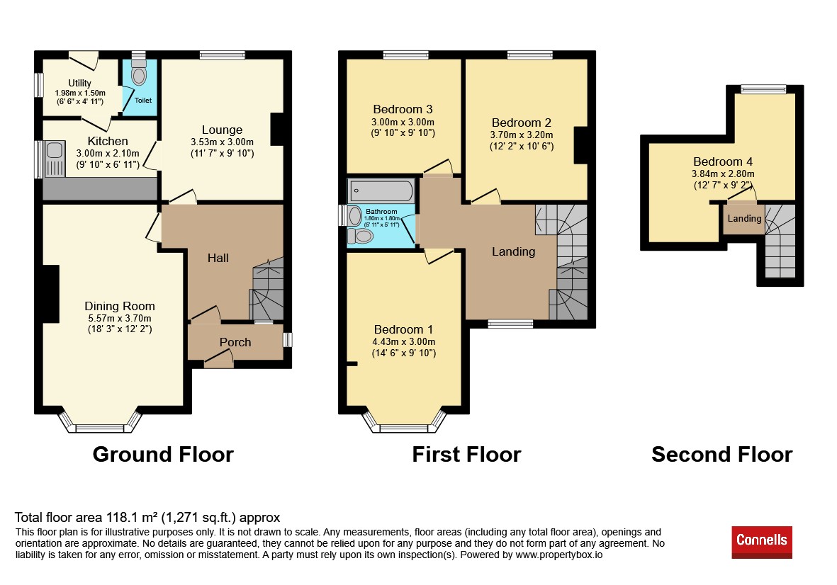 570, Stafford Road, Wolverhampton floorplan