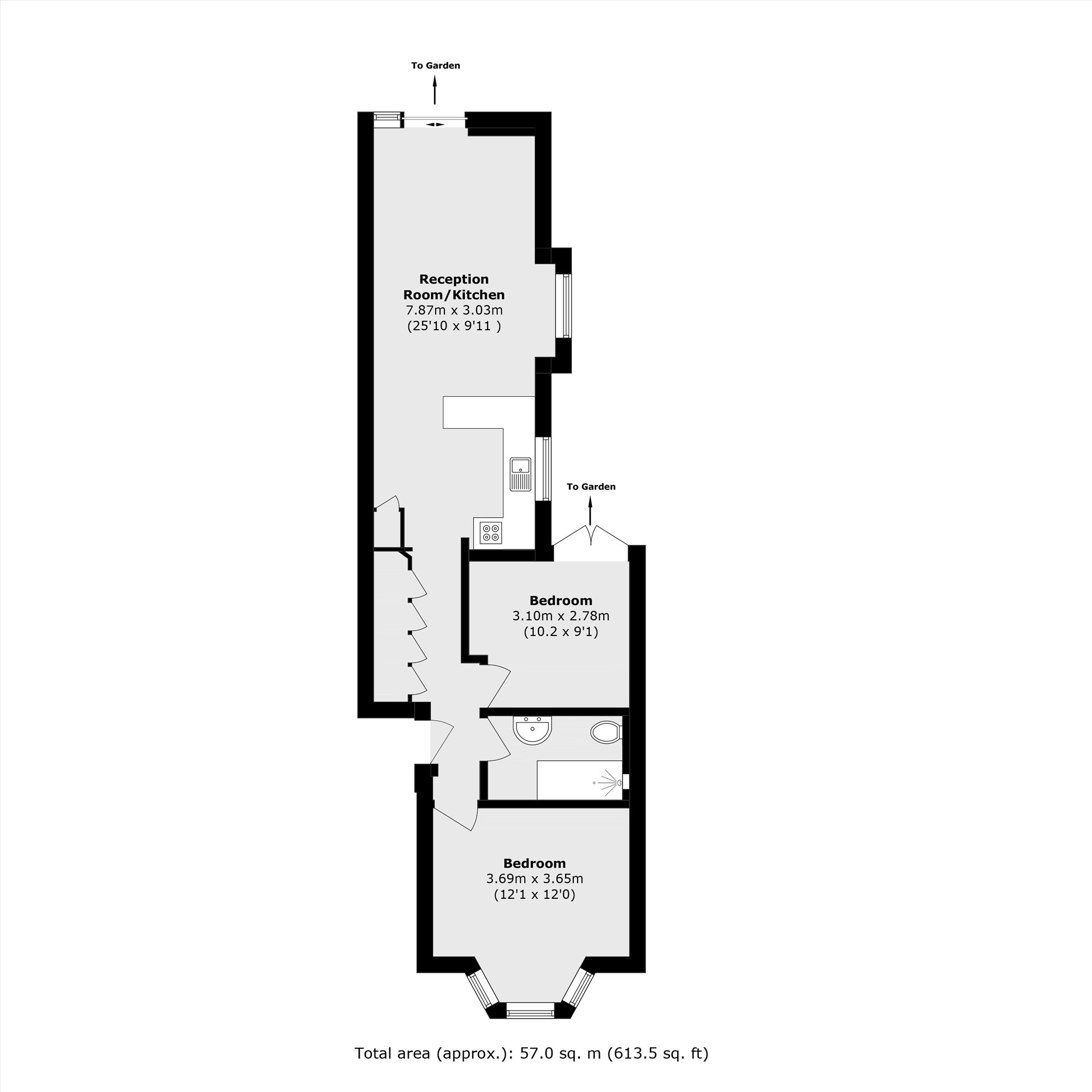 41A, Latimer Road, London floorplan