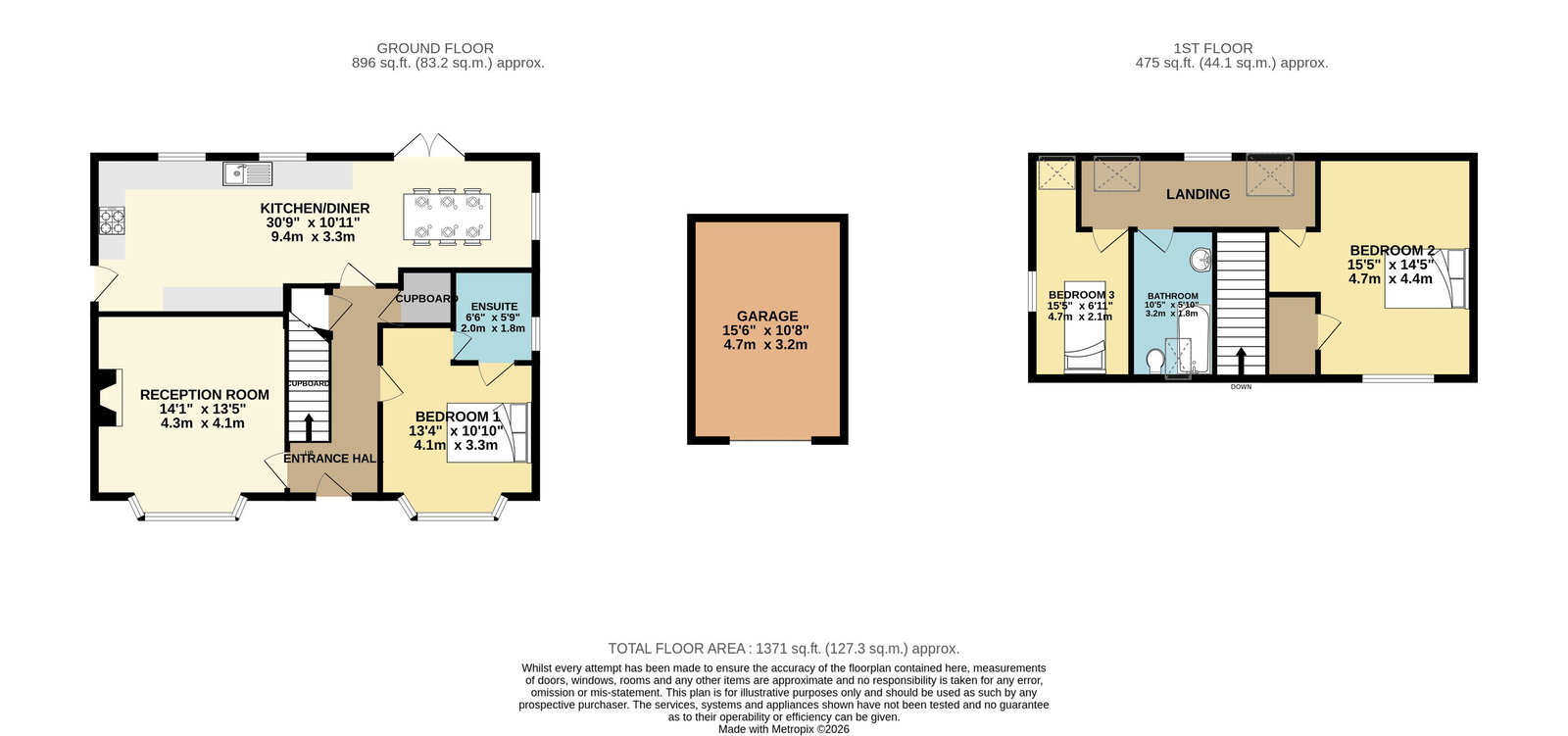 Plot 15 Old Croft Place, Main Street,, Welney floorplan