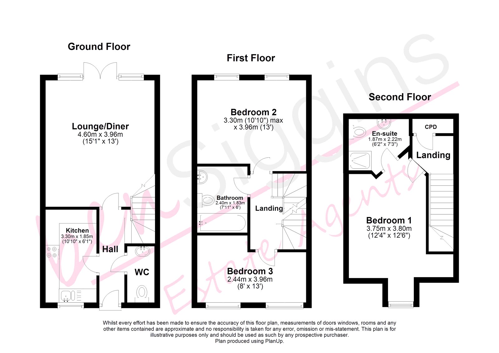 3 Bedrooms Terraced house for sale in Finn Farm Road, Kingsnorth, Ashford, Kent TN25