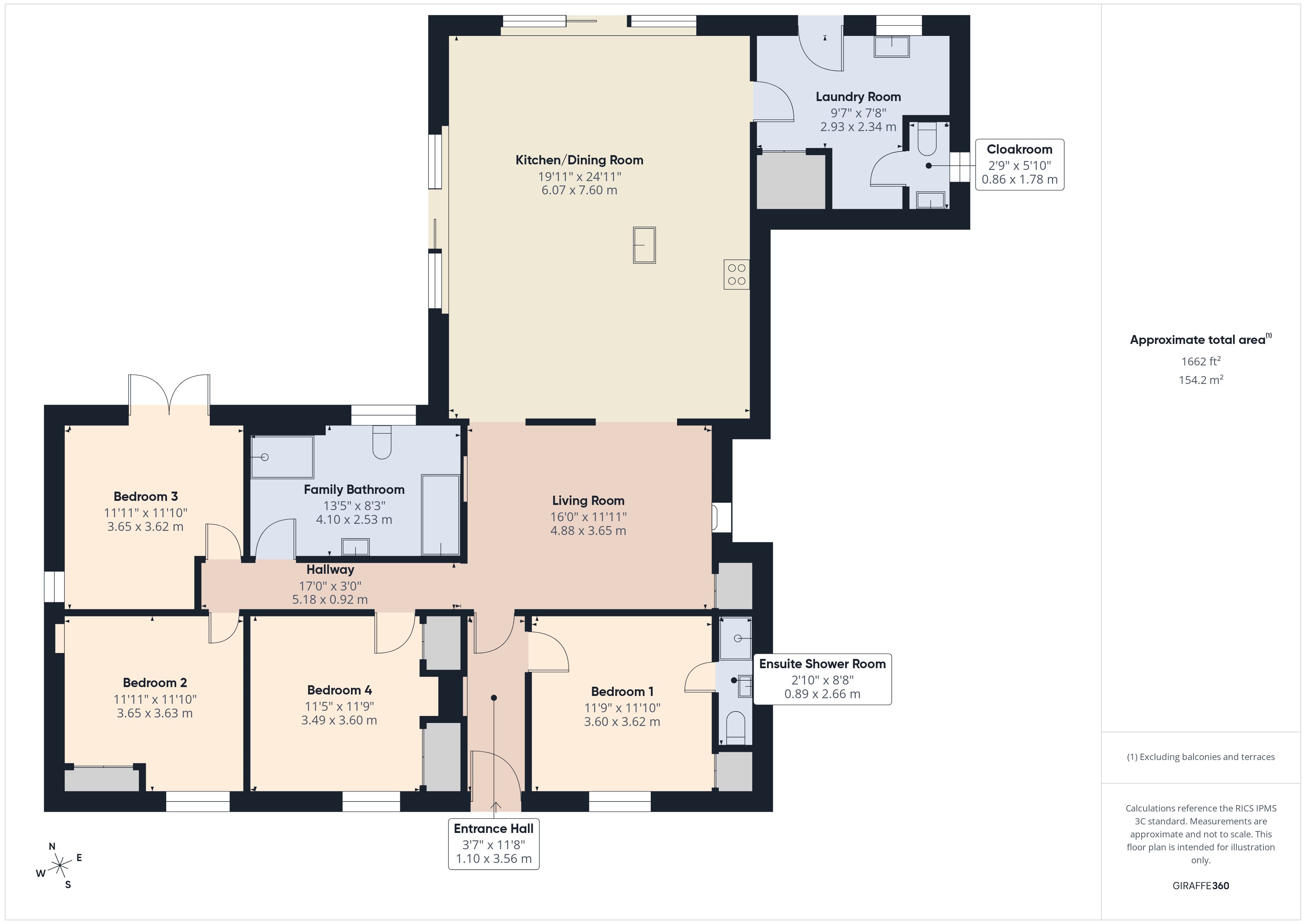 Sunnybank,, Pyworthy, Devon floorplan