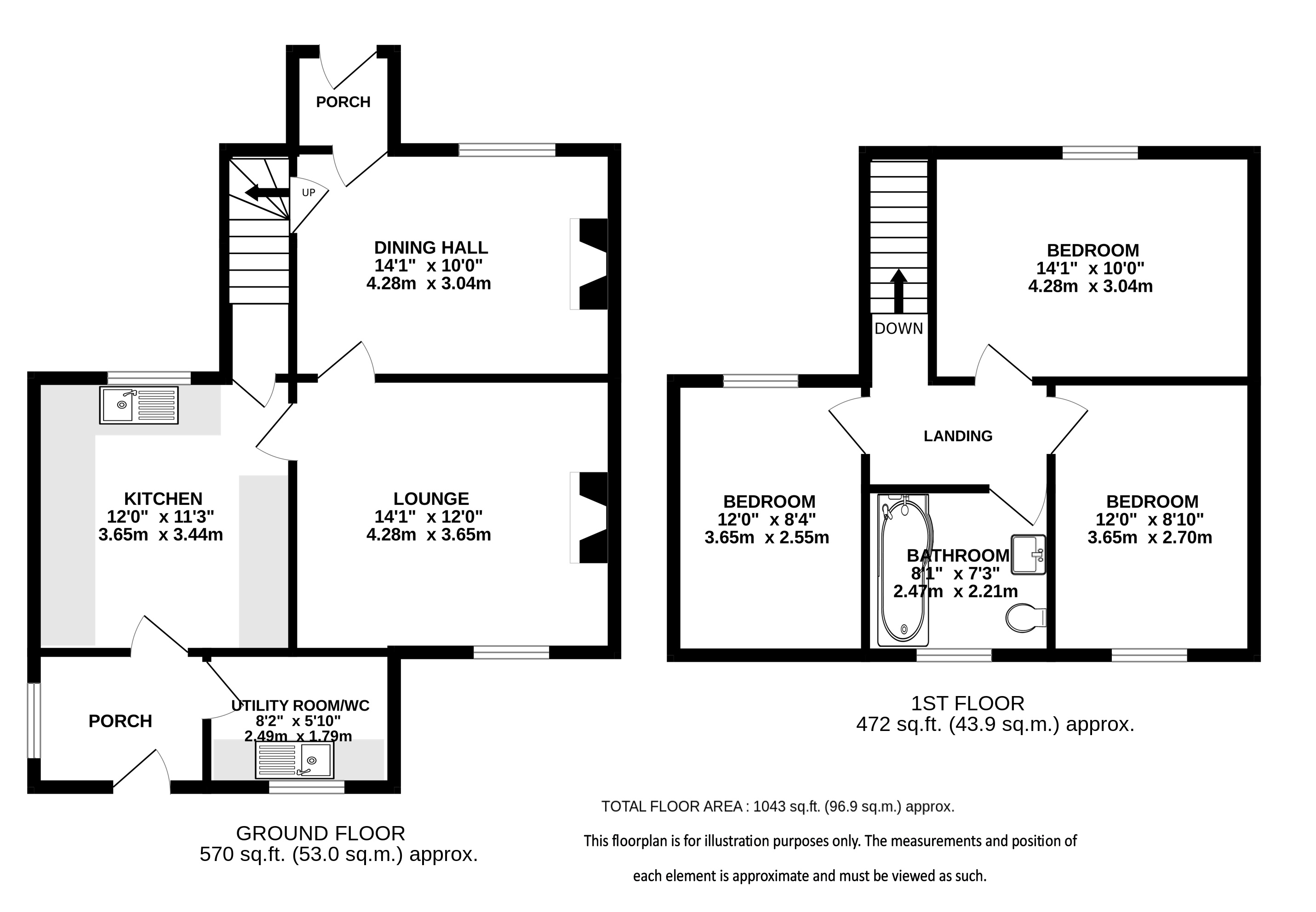 112, New Fiddlers Hill, Harpenden floorplan