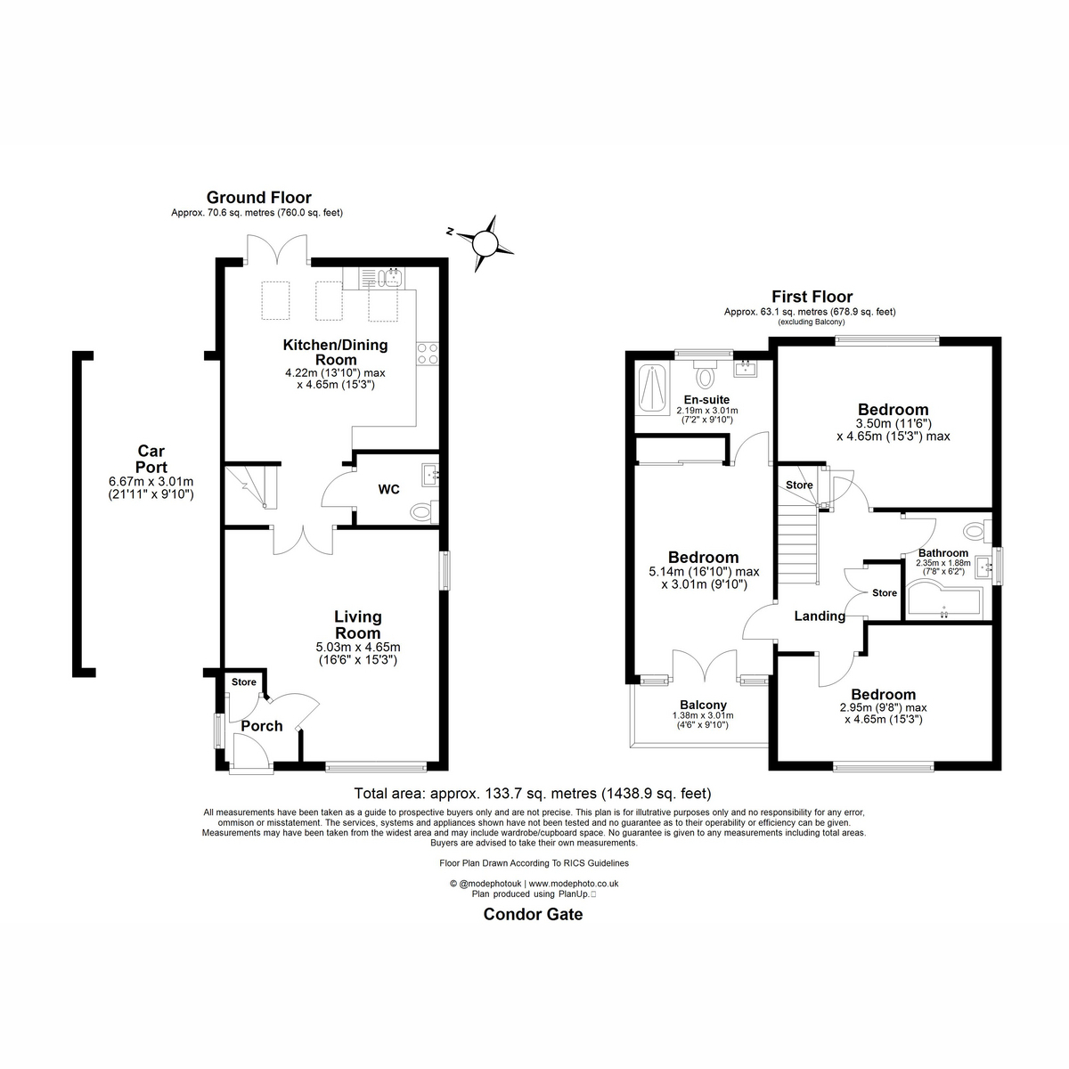 9, Condor Gate, Channels Chelmsford floorplan