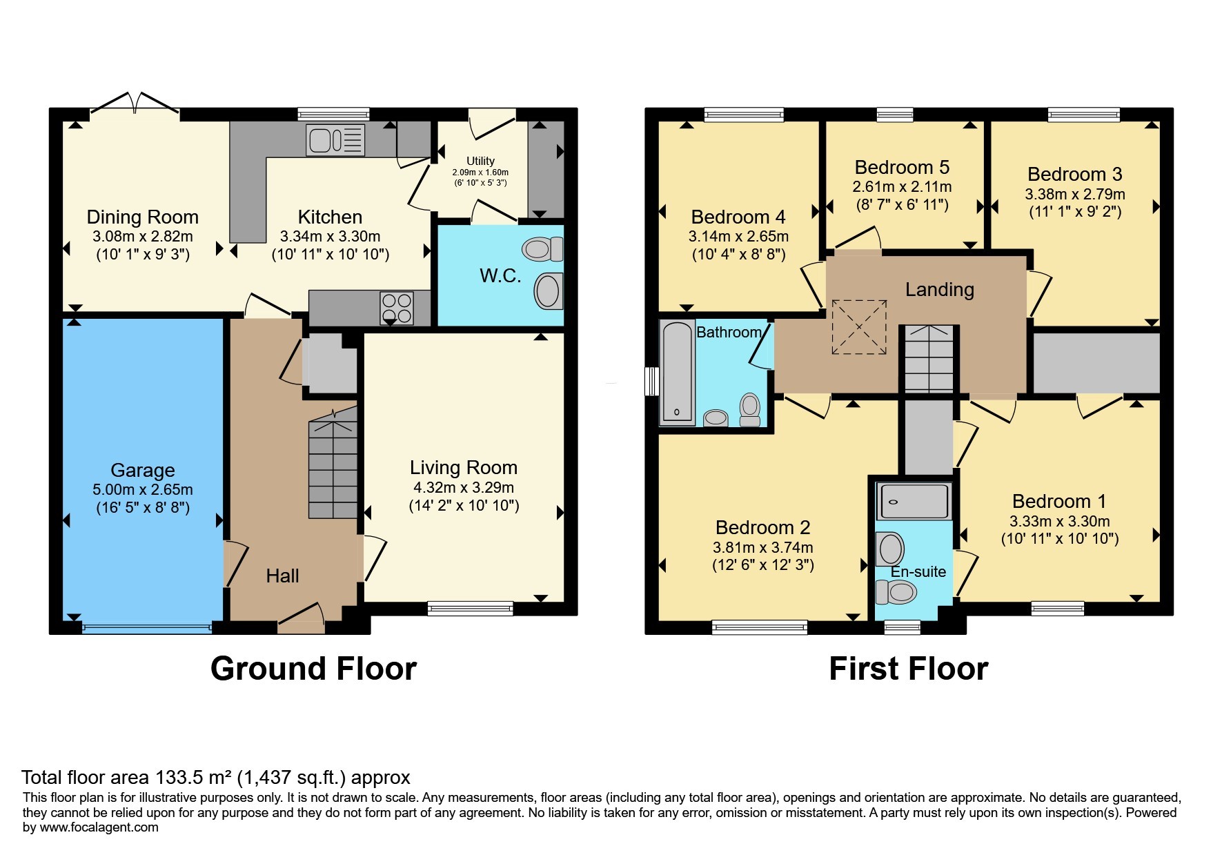 21, Maes Yr Ysgol, Swansea floorplan