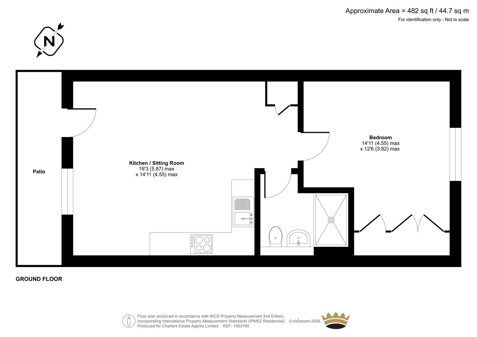Flat 7, Branksome Chambers,, Branksomewood Road, Hampshire floorplan