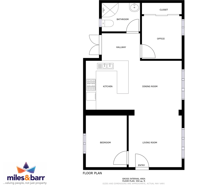 23, Green Leas, Whitstable floorplan