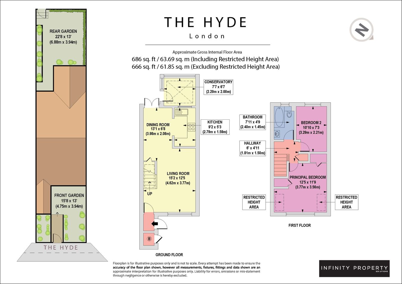 83, The Hyde, London floorplan