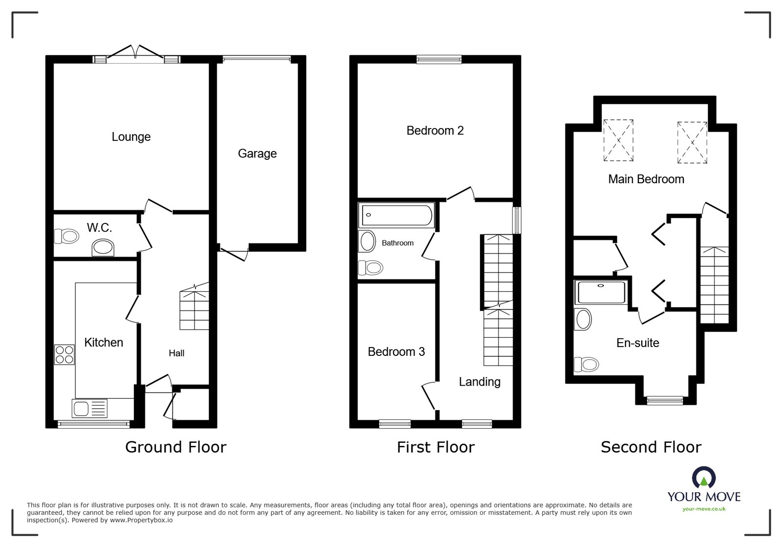 12, Wisteria Way, Warwickshire floorplan