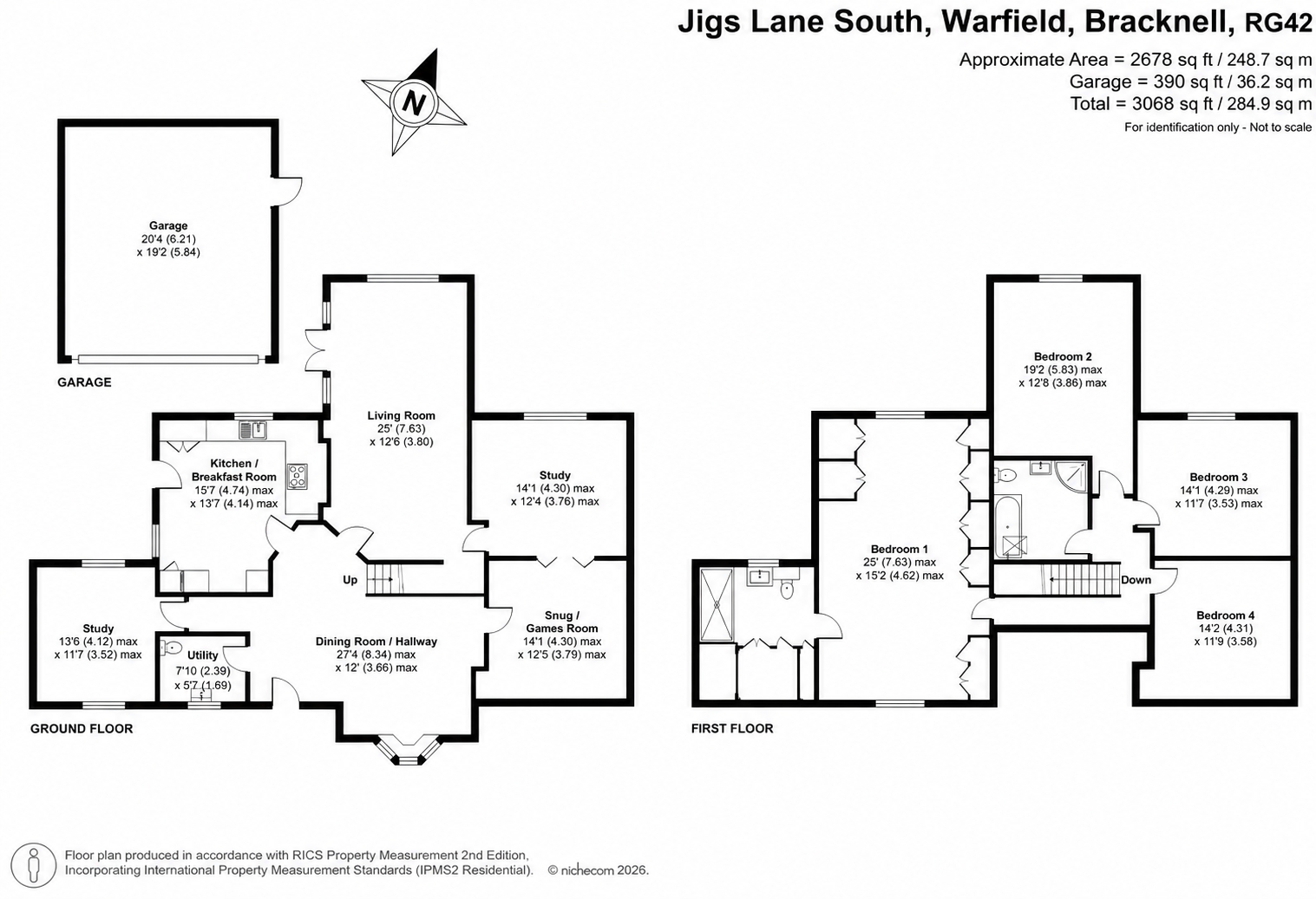 South Lodge,, Jigs Lane South, Warfield floorplan