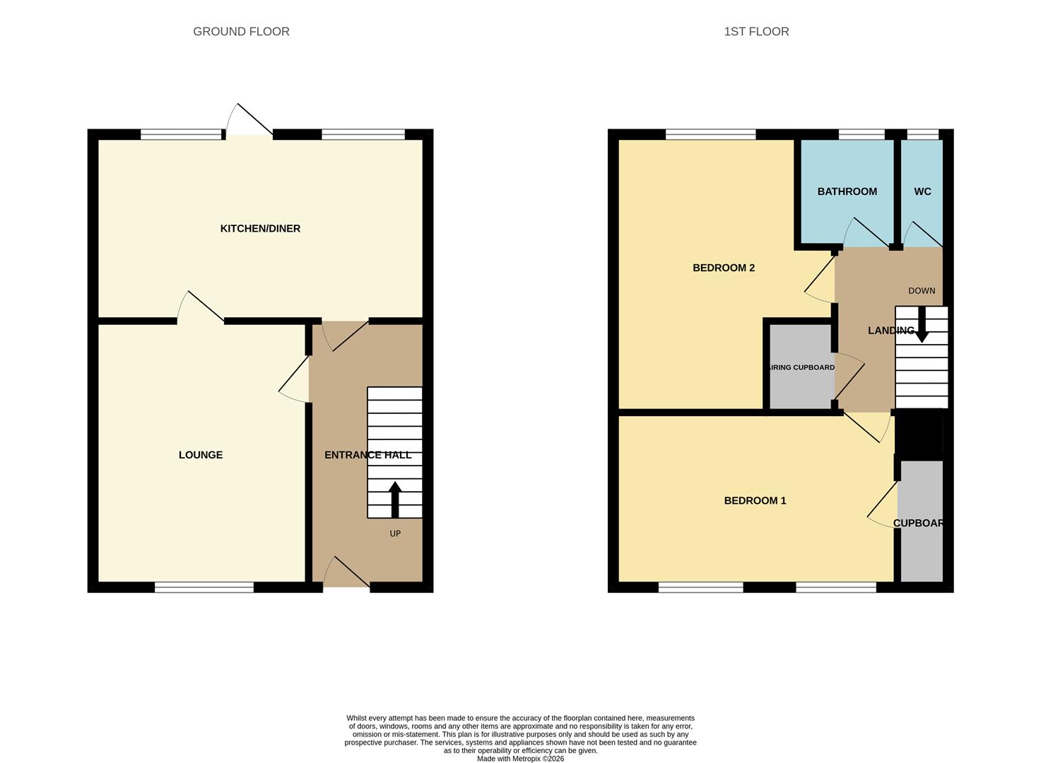 Goddard Way, Gloucester floorplan