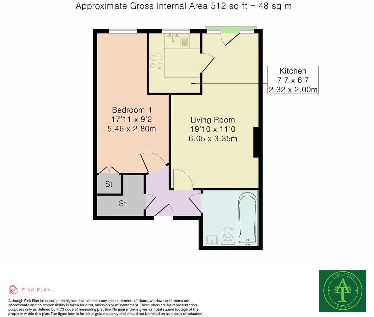 890 Green Lanes, London floorplan