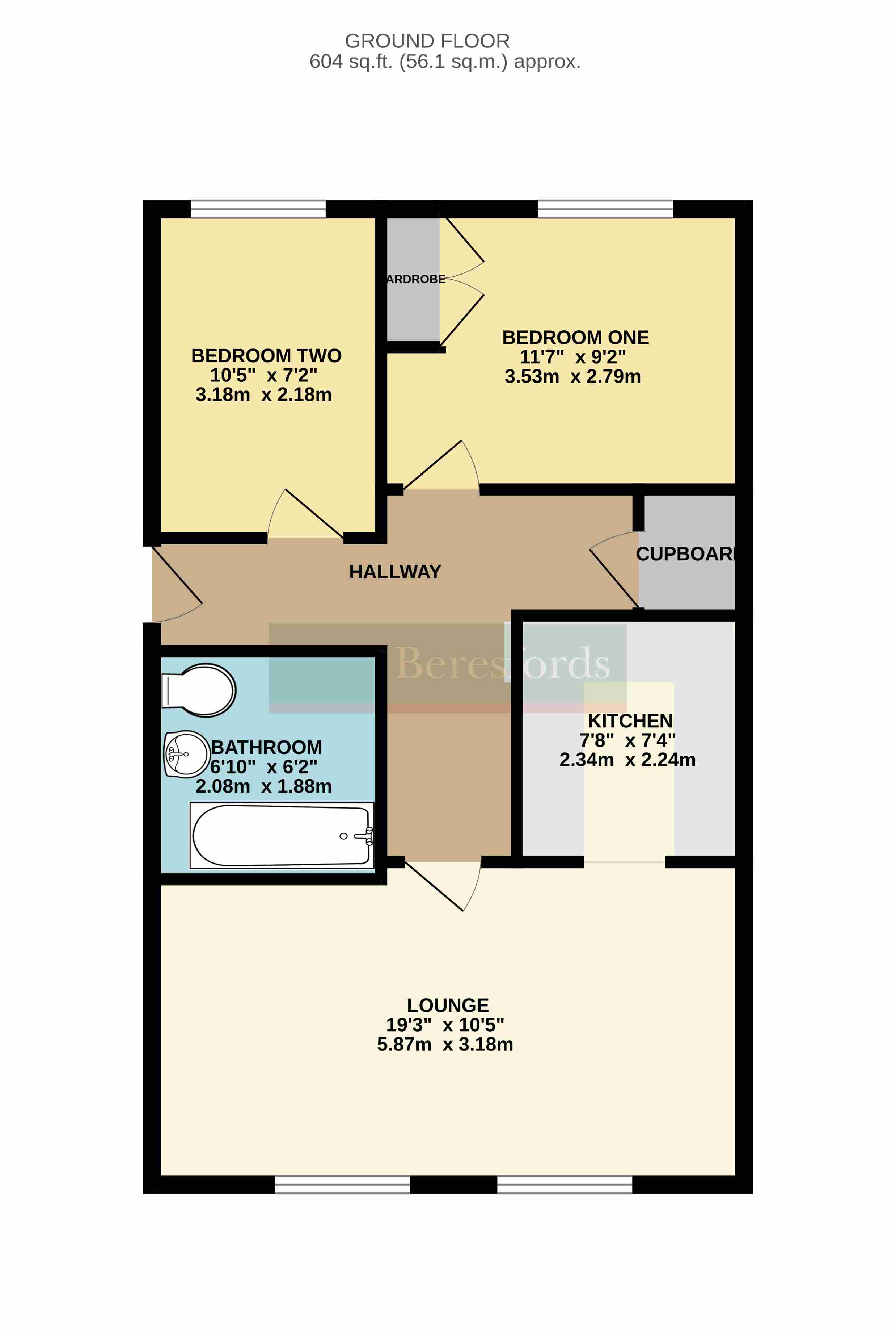 17, White Hart Way, Essex floorplan