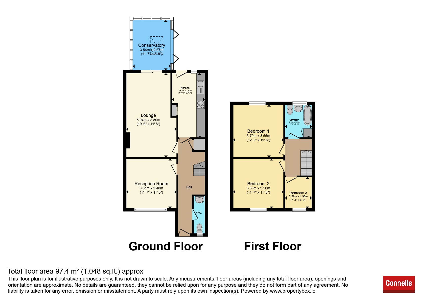 41, Linden Avenue, Birmingham floorplan