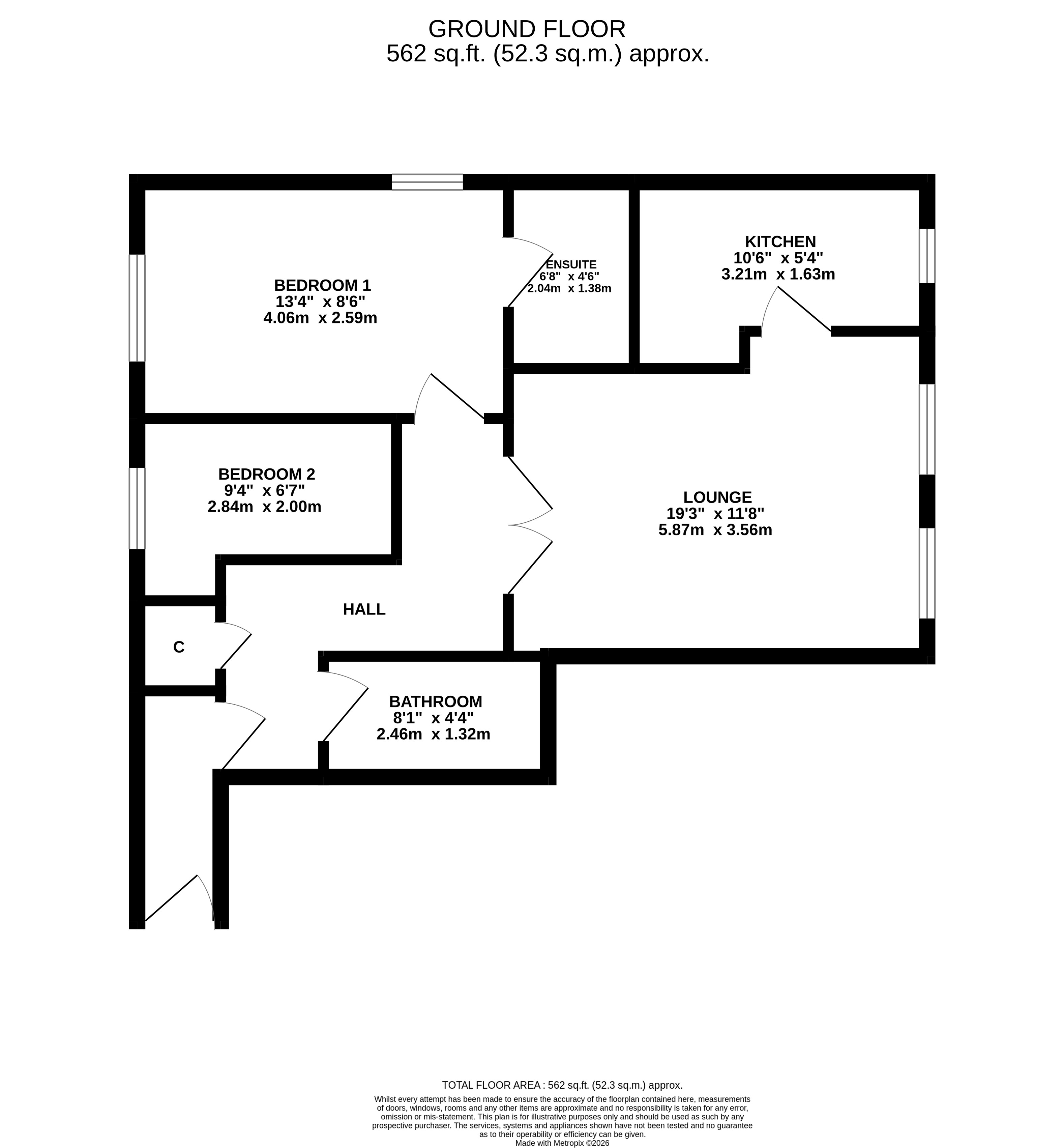 Waters Walk, West Yorkshire floorplan
