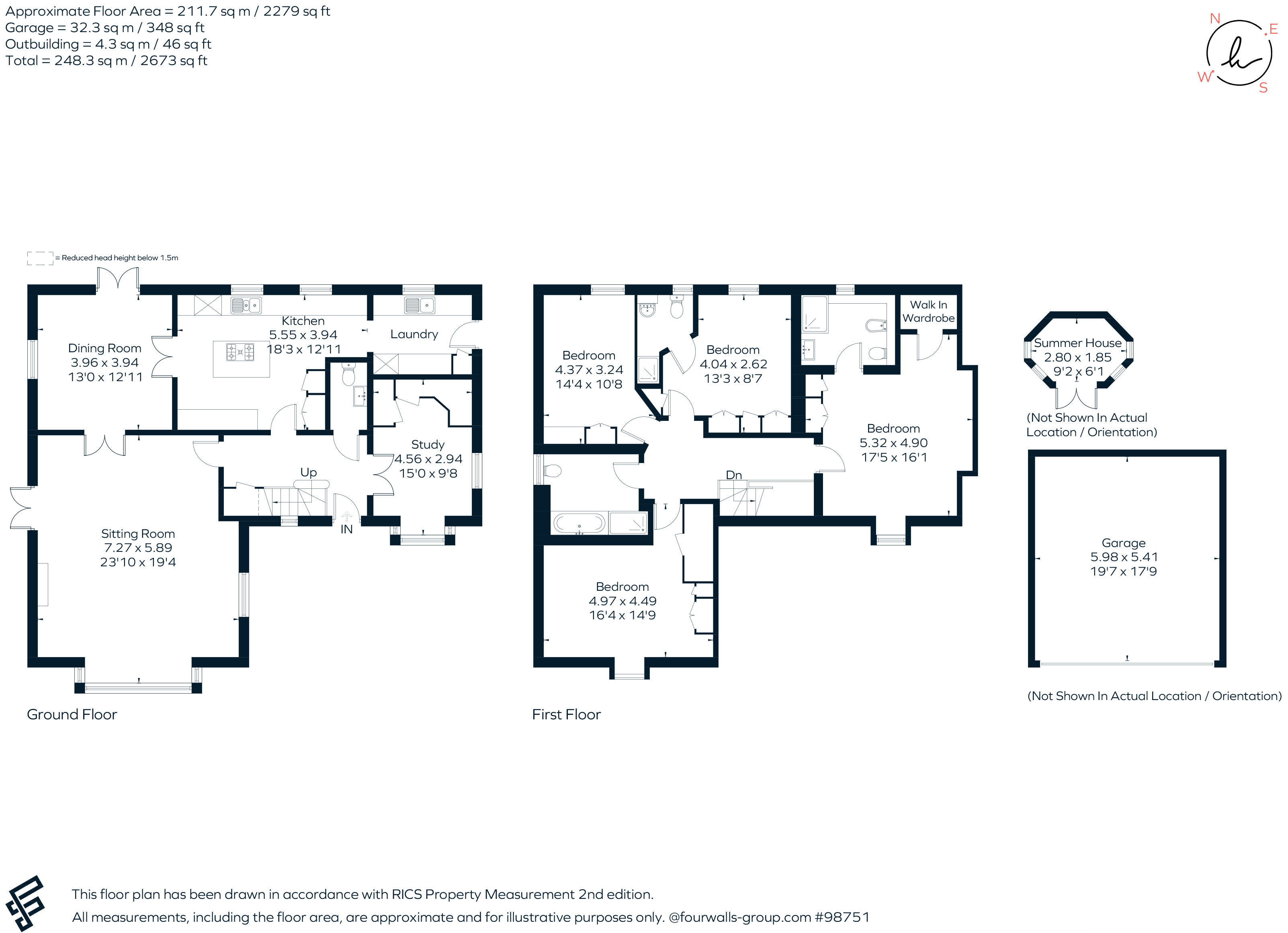 8C, Churchfields Avenue, Weybridge floorplan