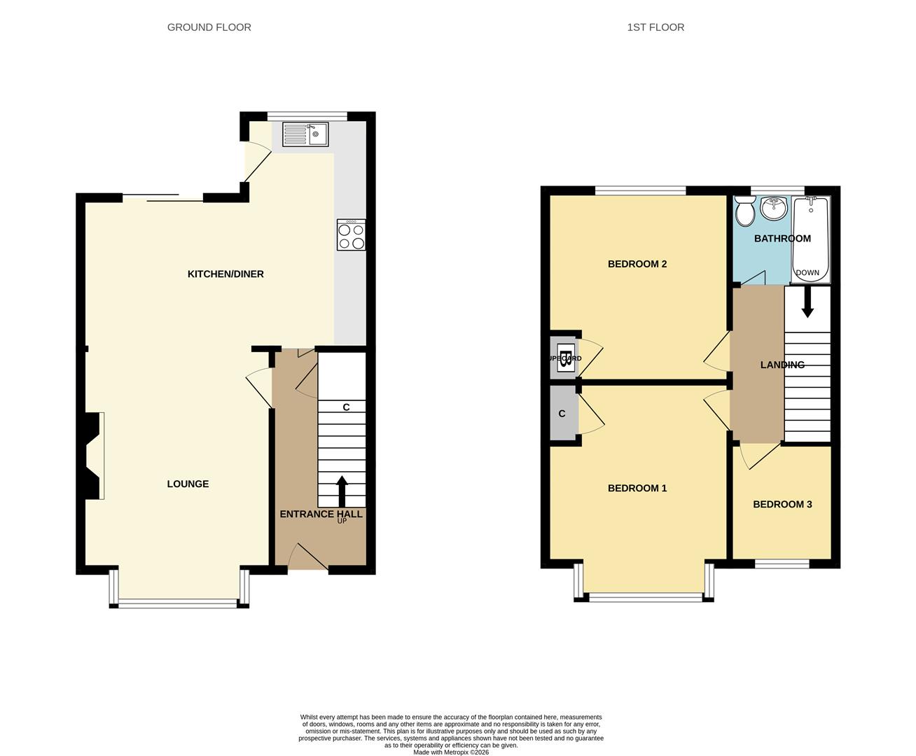 25, Wascana Close, Hull floorplan