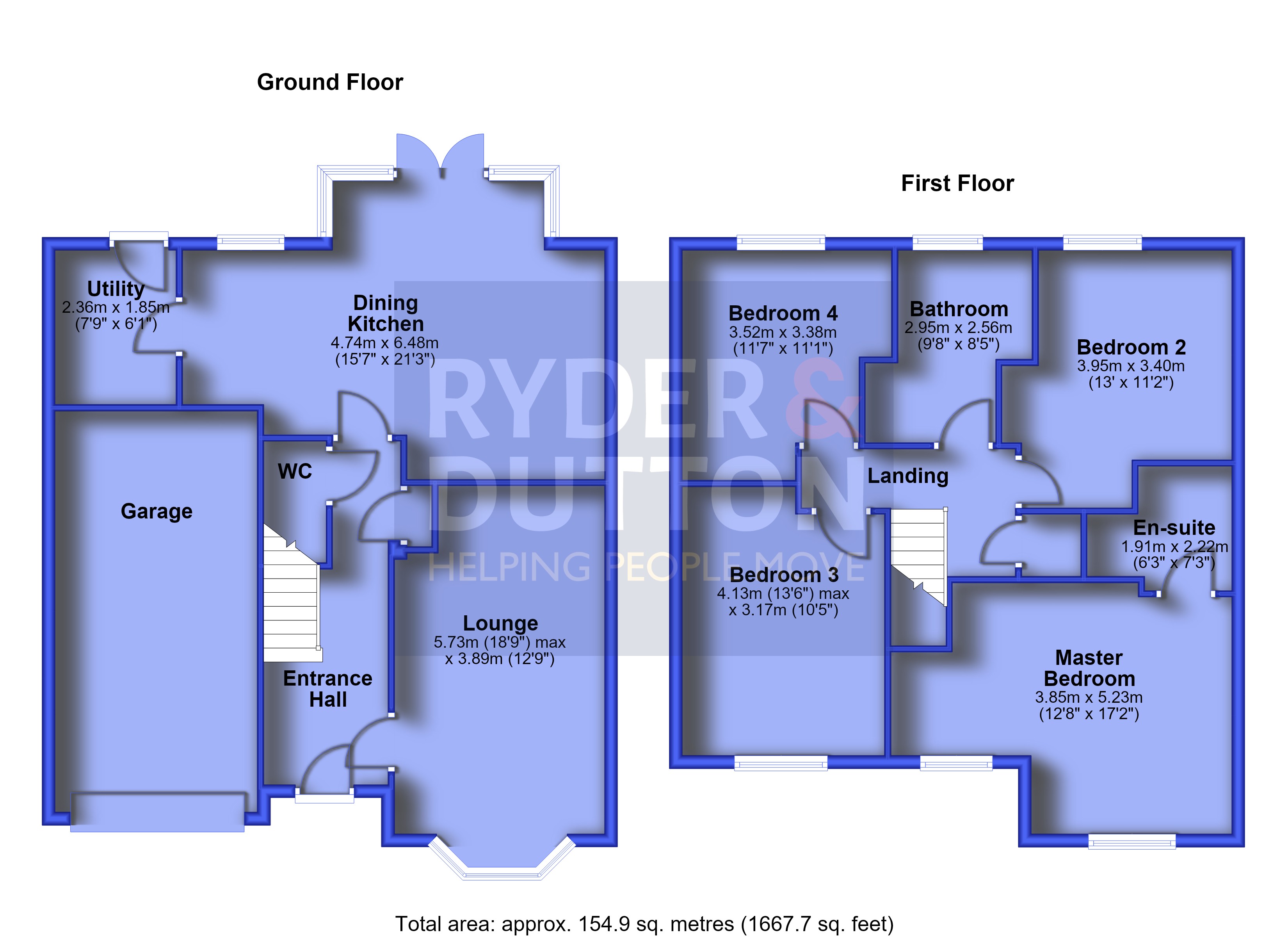 18, Bowland Close, Holmfirth floorplan