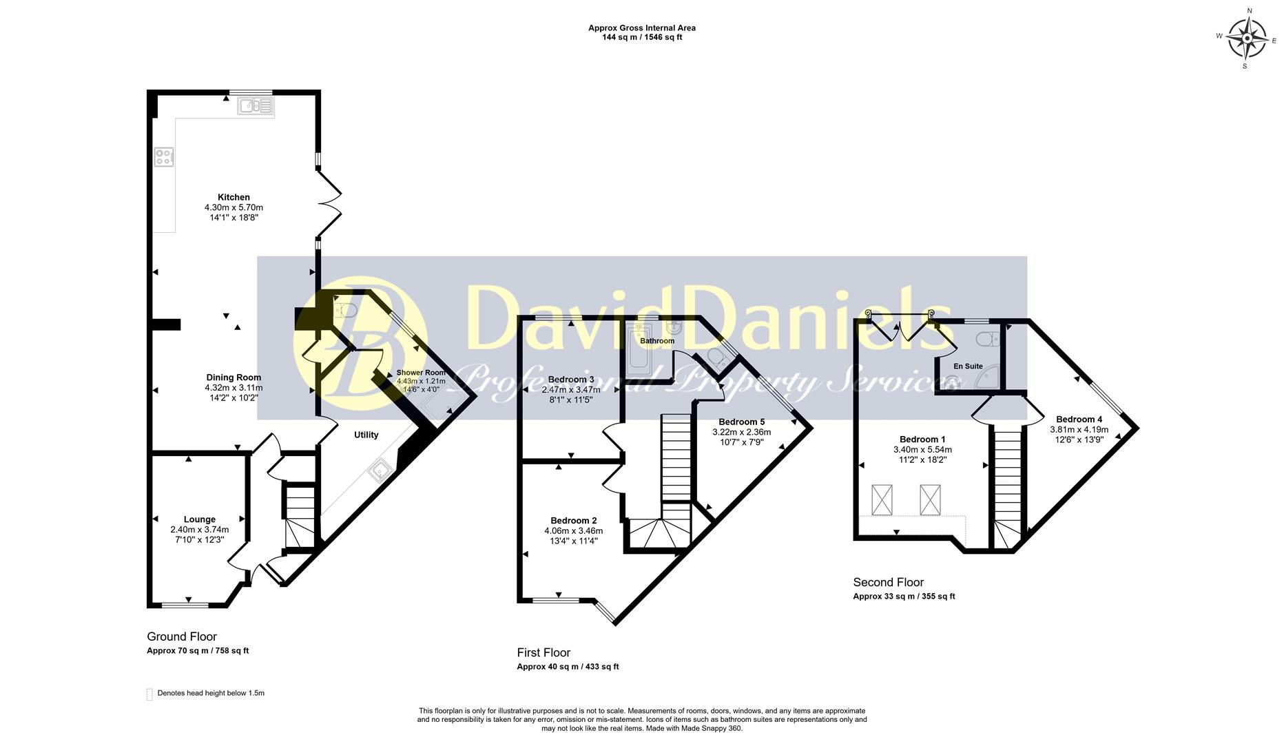 19, Botha Road, London floorplan