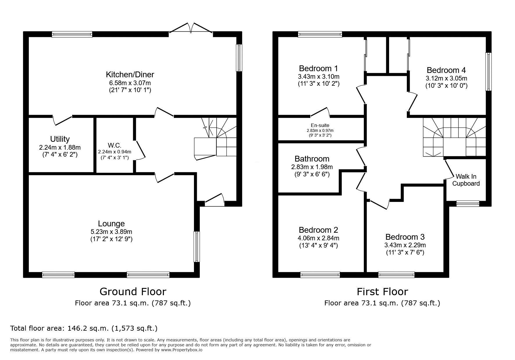24, Micklewood Close, Morpeth floorplan