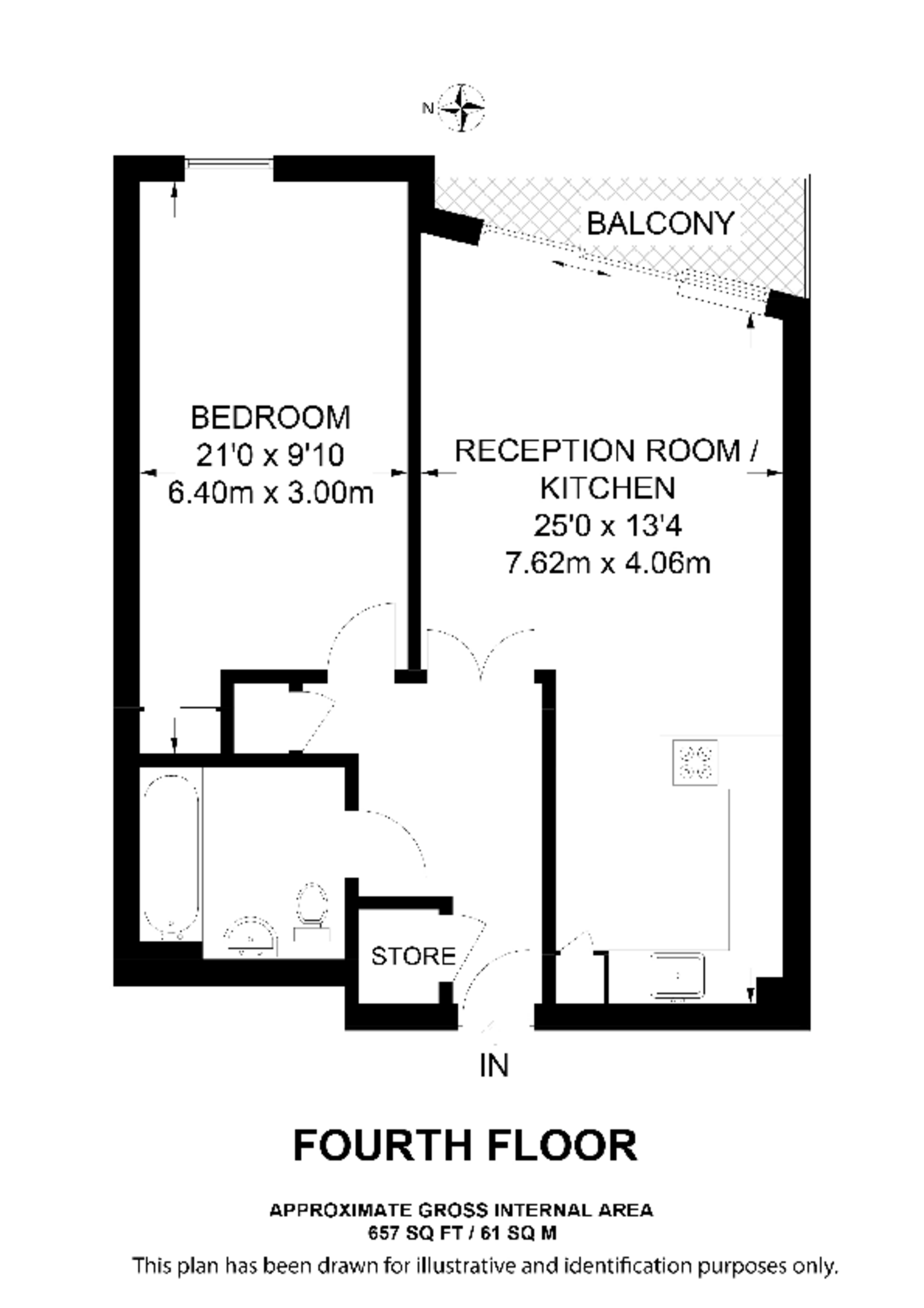 Winchester Road, Swiss Cottage floorplan