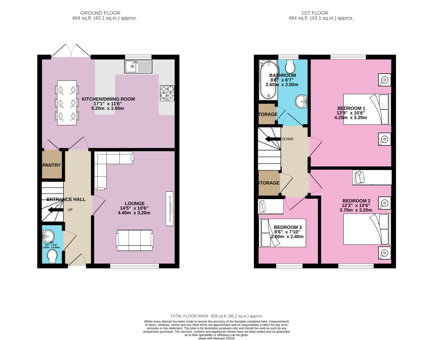 80, LANGHORN DRIVE, GOOLE floorplan