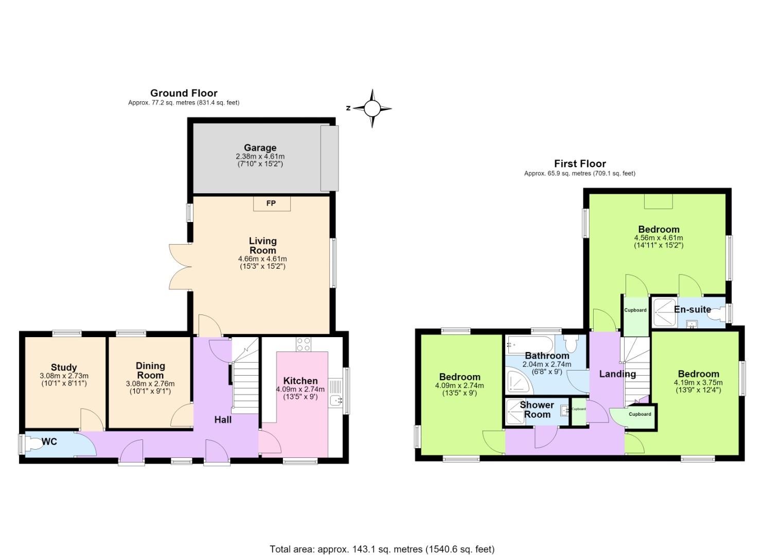 Steading Cottage, Main Street, Nottingham floorplan