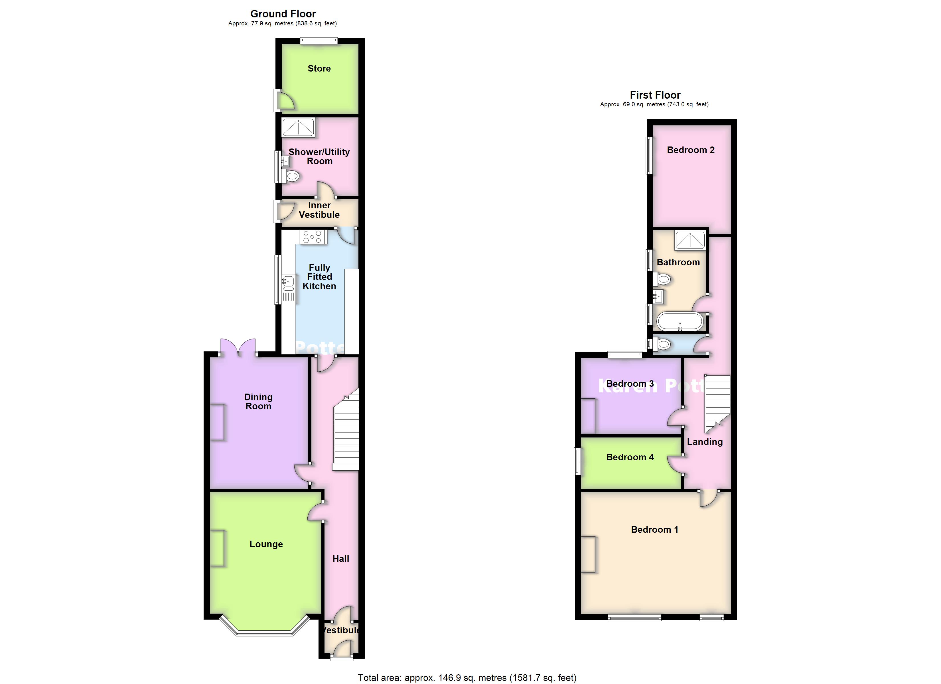 4 Bedrooms Semi-detached house for sale in Talbot Street, Birkdale, Southport PR8