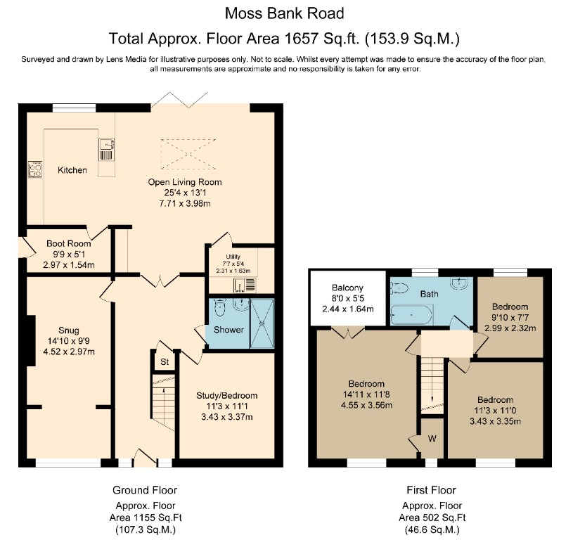 Moss Bank Road, Moss Bank, St Helens WA11, 3 bedroom semidetached